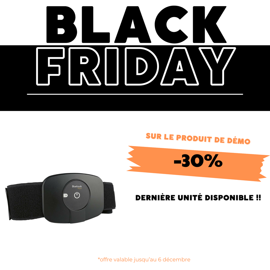 Ceinture Blueback Physio - Biofeedback du muscle transverse (tablette non fournie*)