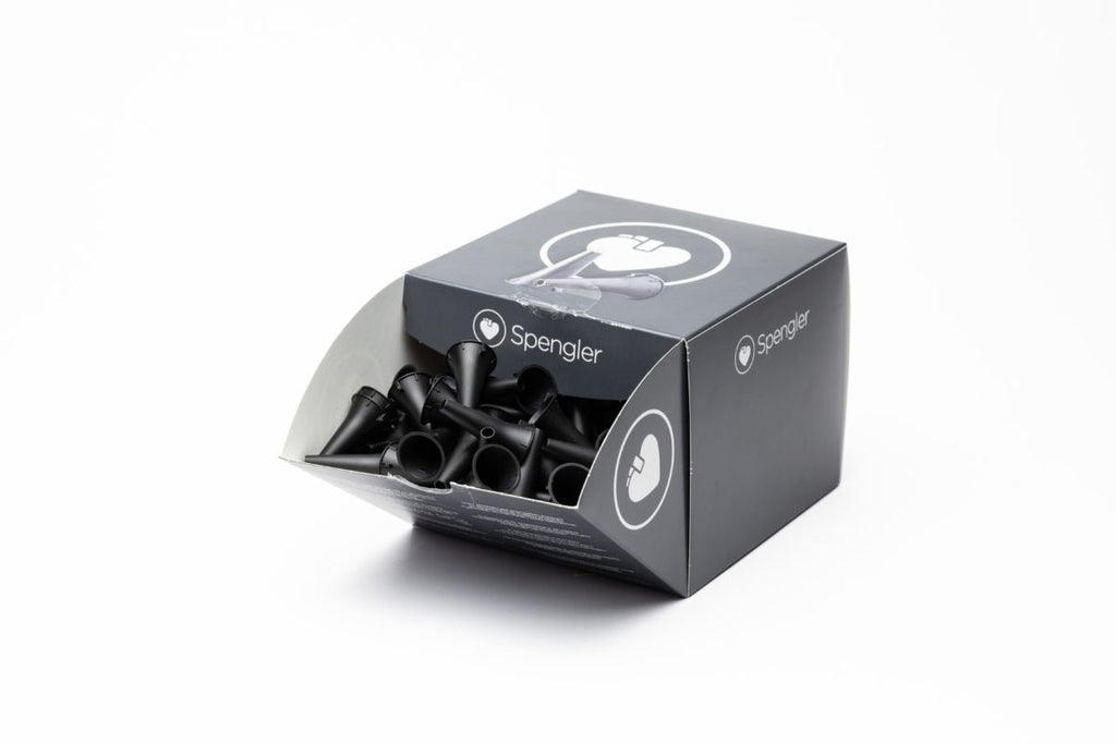 Spéculums Auriculaires, 250 pcs, dia. 4mm, noir, adulte, SPENGLER