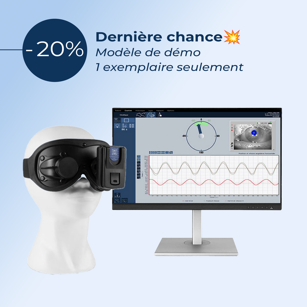Système de vidéonystagmographie - Module VNG Kiné