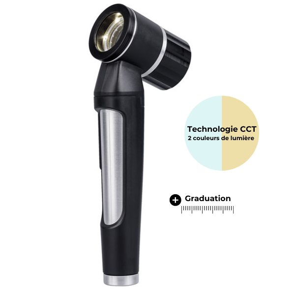 Dermatoscope LuxaScope CCT LED 2.5 V gradué - LUXAMED ®