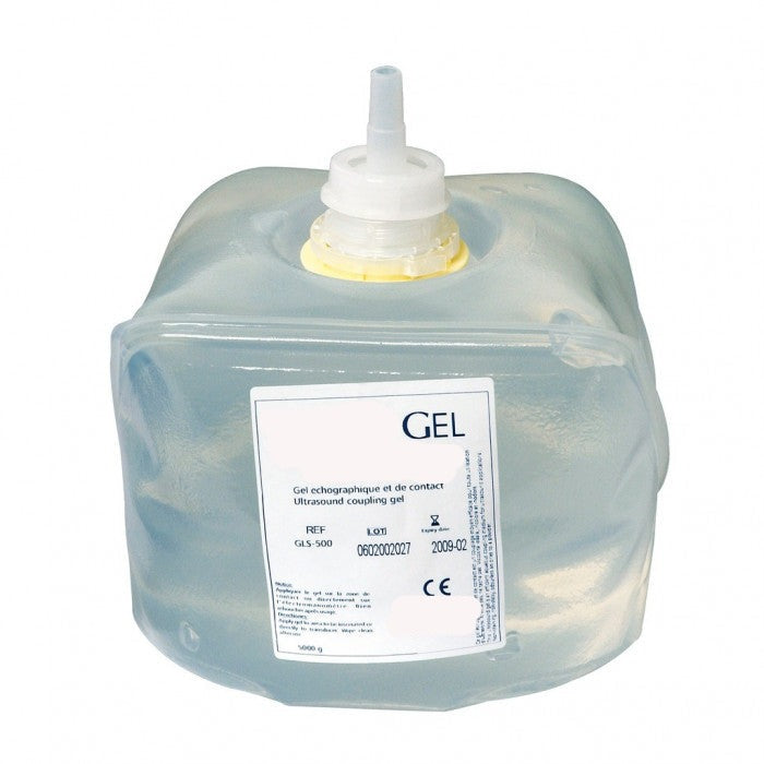 Gel échographie, ultrason bleu ou transparent 5 litres