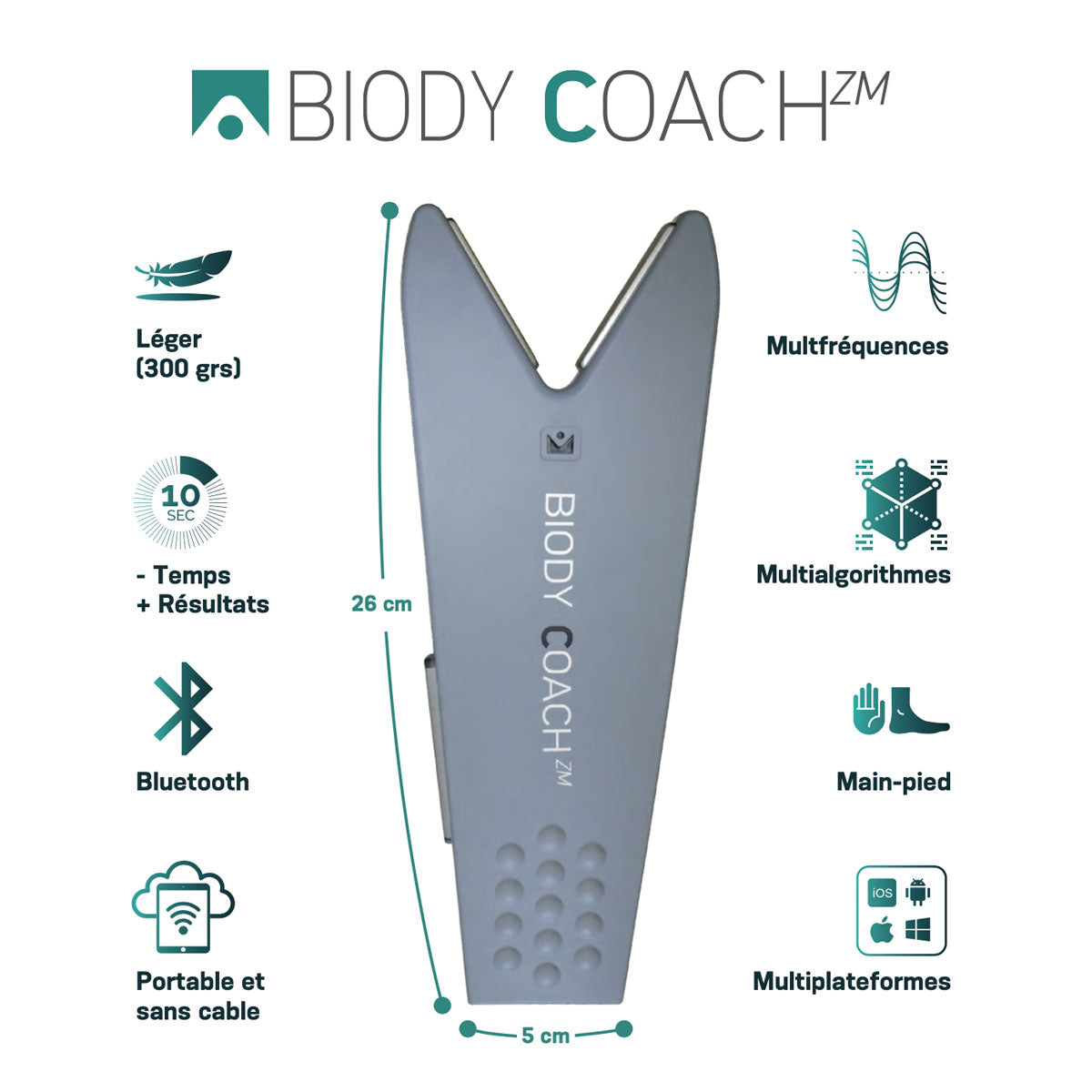 Impédancemètre Biody Coach ZM – Rehamat Store